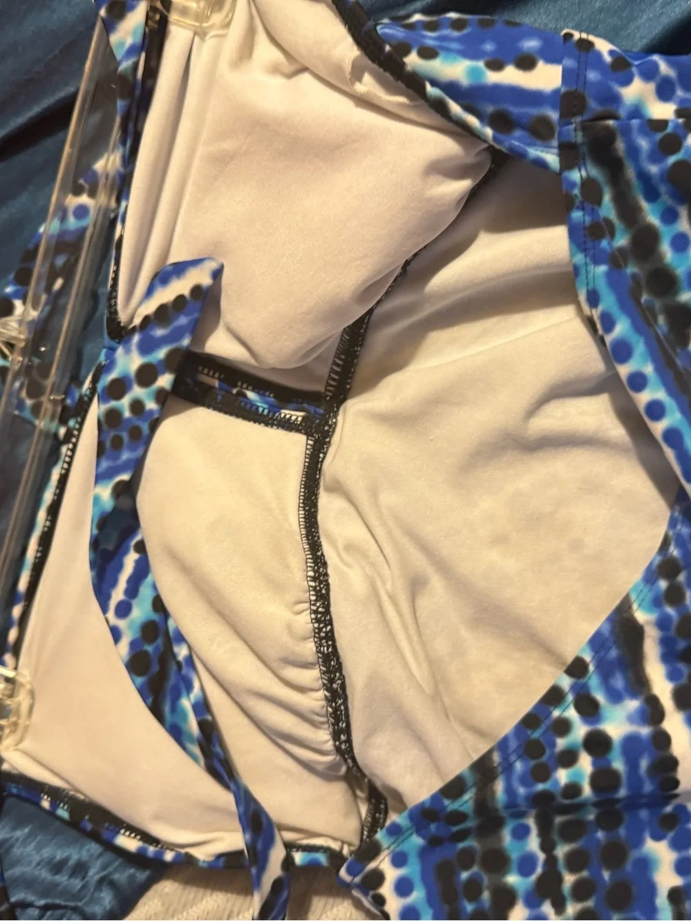 Women’s Blue XL Swimwear Top
